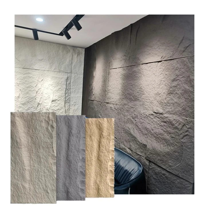 Painel de parede de pedra PU leve