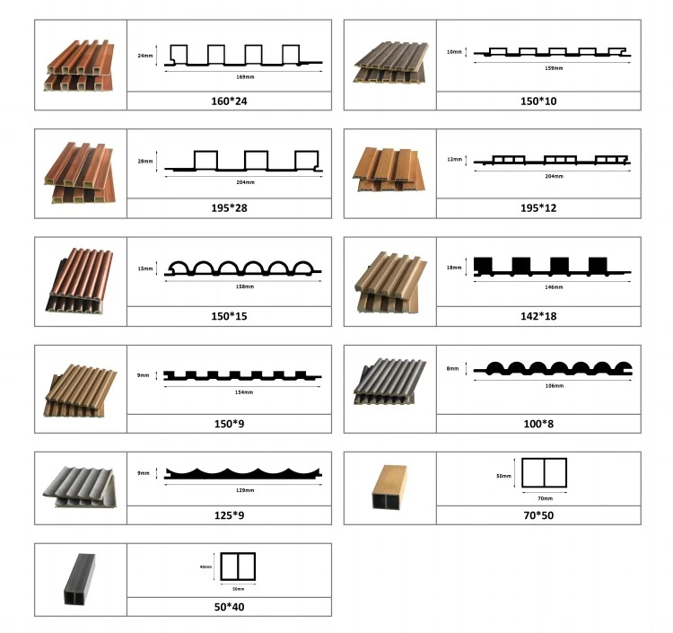 different designs of WPC decorative wall panel different designs of WPC decorative wall panel