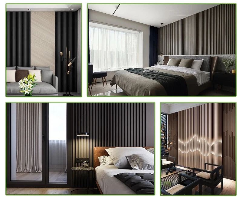 application of WPC decorative wall panel application of WPC decorative wall panel