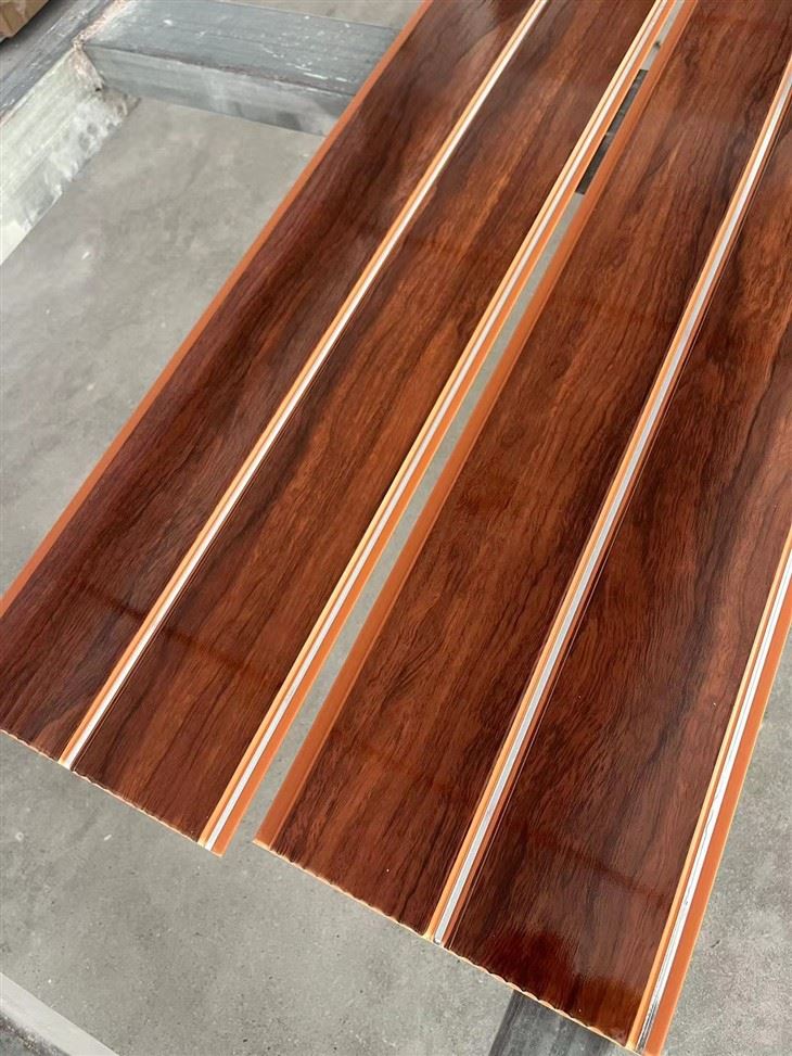 Painel de teto de madeira em PVC