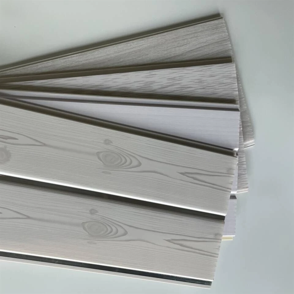Teto de madeira de PVC