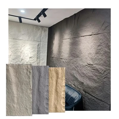 Painel de parede de pedra PU leve