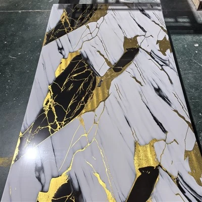 Placa de mármore UV alternativa de mármore do painel de parede 1220mm*2440mm